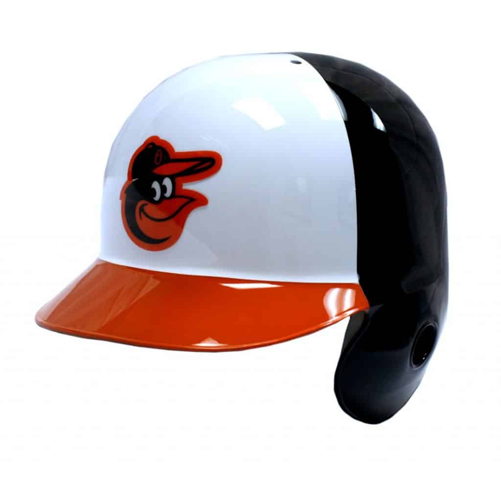 Baltimore Orioles Official Batting Helmet Left Flap Detroit Game Gear