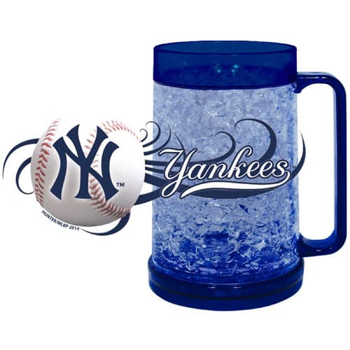 New York Yankees Full Color Crystal Freezer Mug - Hunter