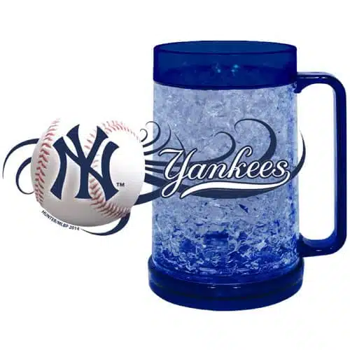 New York Yankees Full Color Crystal Freezer Mug - Hunter