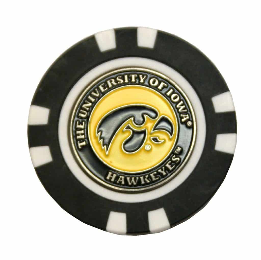 Iowa Hawkeyes Golf Chip with Marker