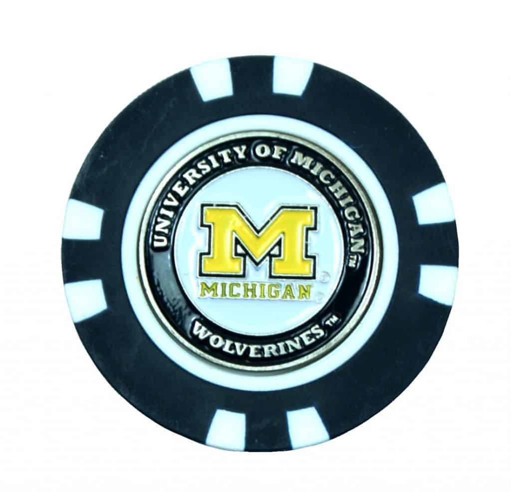 Michigan Wolverines Golf Chip with Marker