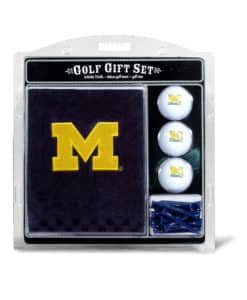 Michigan Wolverines Golf Gift Set with Towel