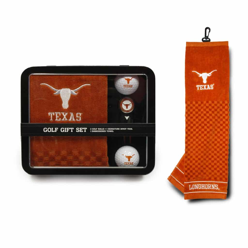 Texas Longhorns Golf Gift Set with Towel