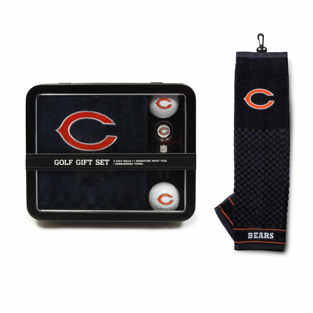 Chicago Bears Golf Gift Set with Towel Detroit Game Gear