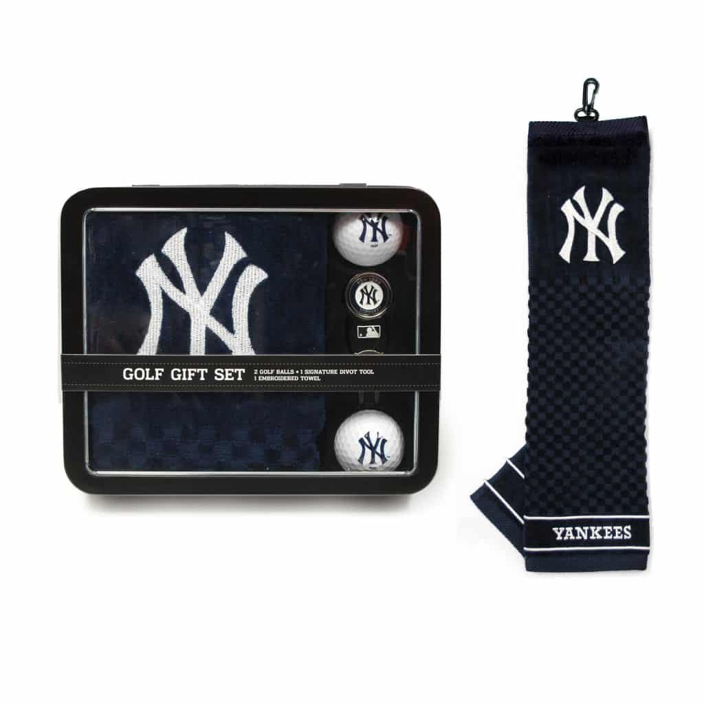 New York Yankees Golf Gift Set with Towel