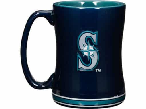 Seattle Mariners 14oz Sculpted Relief Coffee Mug