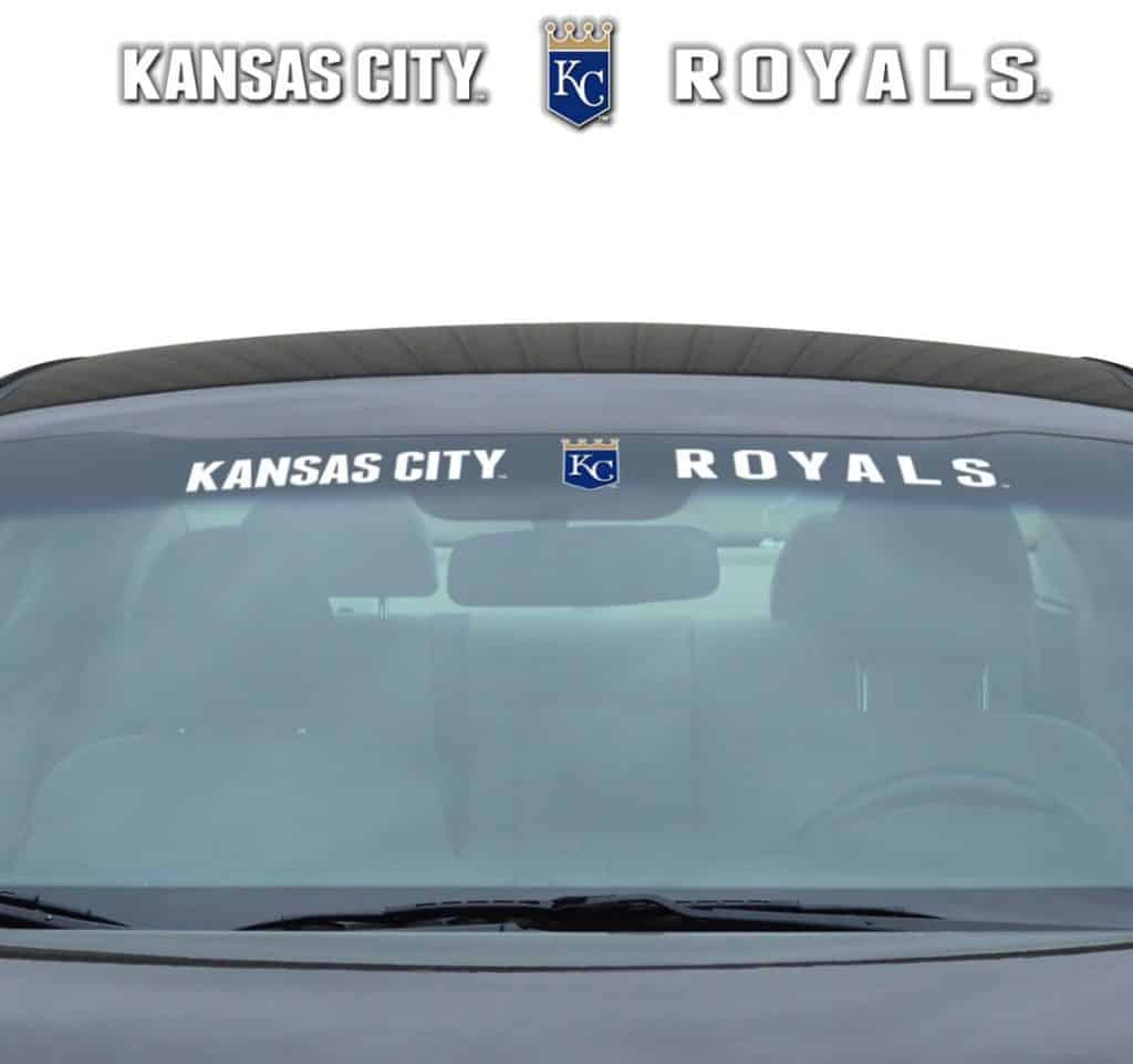 Kansas City Royals 35"x4" Windshield Decal Detroit Game Gear