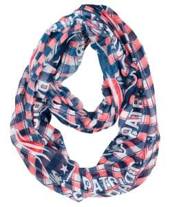 New England Patriots Infinity Scarf - Plaid