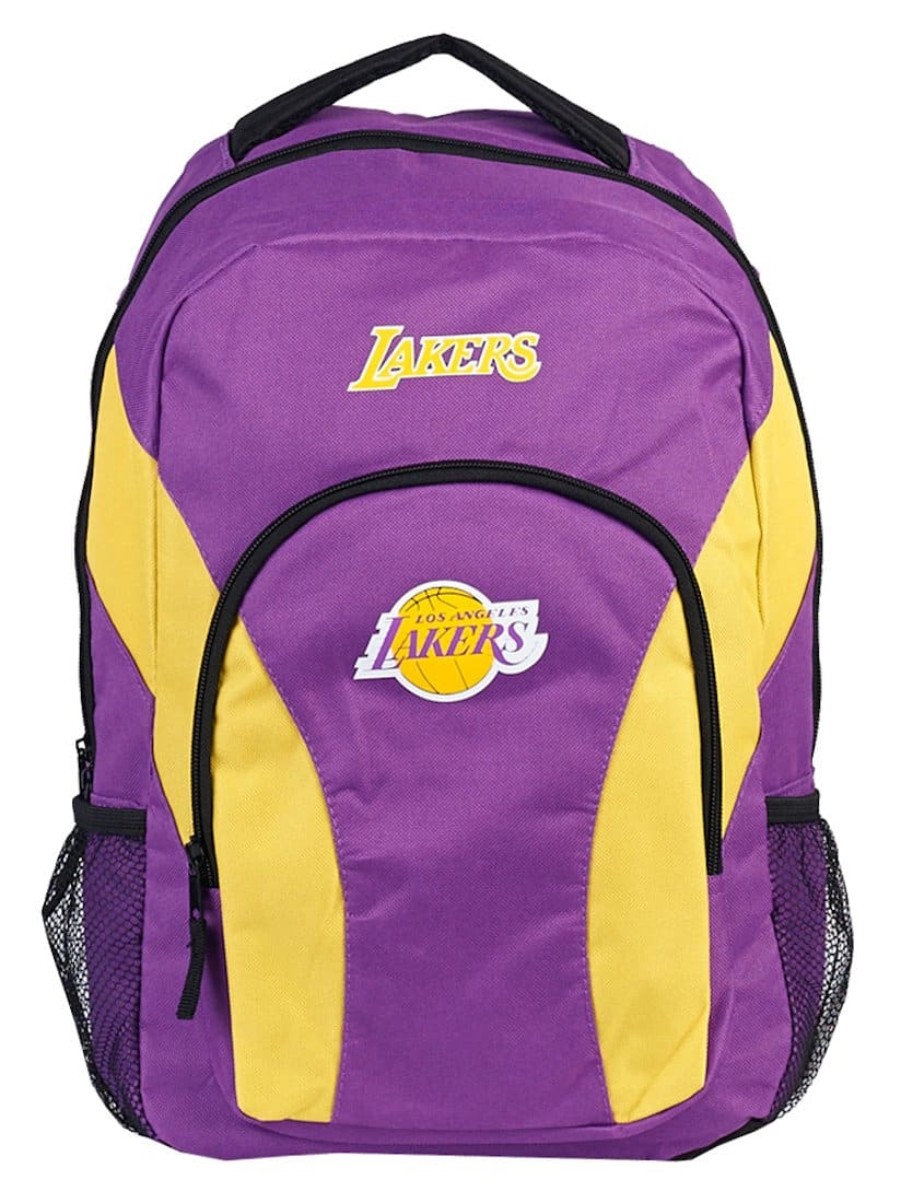 Los Angeles Lakers Draft Day Back Pack Purple Detroit Game Gear