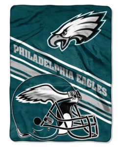 Philadelphia Eagles 60″x80″ Midnight Green Raschel Throw Blanket