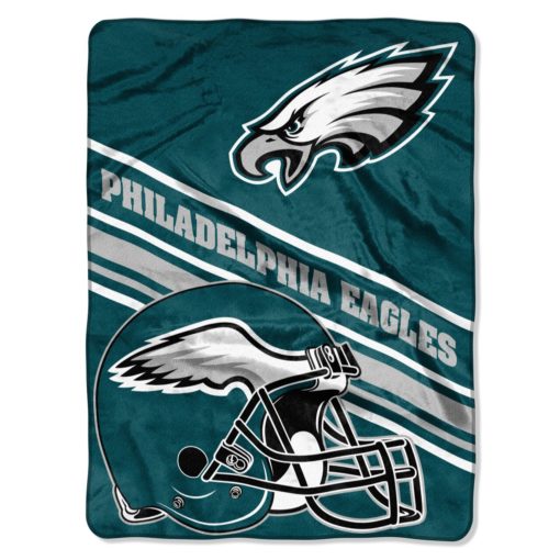 Philadelphia Eagles 60″x80″ Midnight Green Raschel Throw Blanket