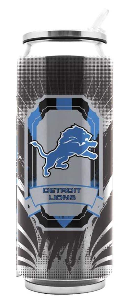 Detroit Lions Stainless Steel Thermo Can - 16.9 ounces