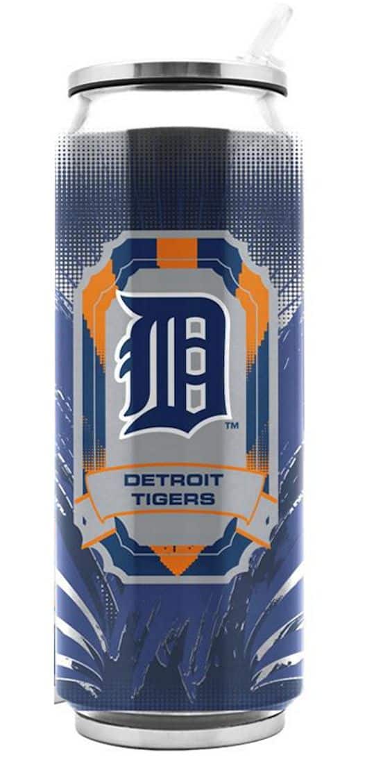 Detroit Tigers Stainless Steel Thermo Can - 16.9 ounces