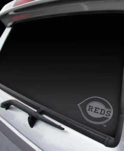 Cincinnati Reds Chrome Window Graphic Decal