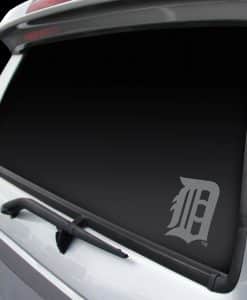 Detroit Tigers Chrome Window Graphic Decal