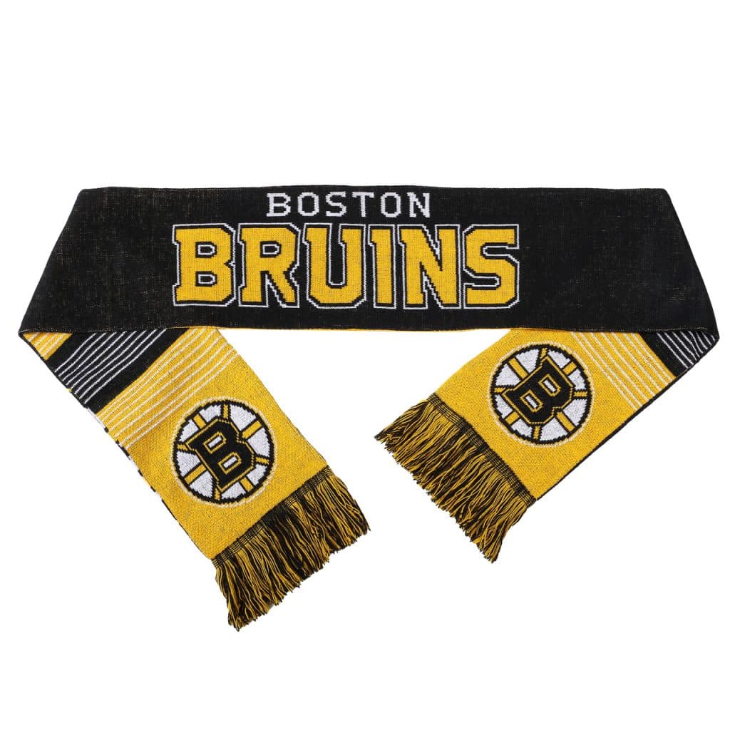 Bruins Split Logo Reverse Scarf - 2015