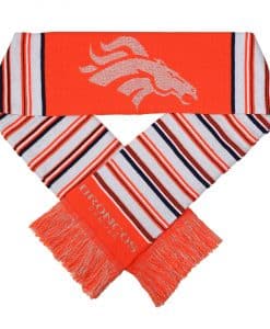 Broncos Glitter Stripe Scarf