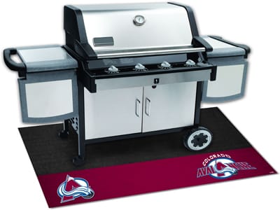 Colorado Avalanche Grill Mat
