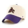 Arizona Coyotes 47 Brand Vintage Natural Purple Clean Up Adjustable Hat