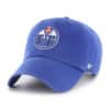 Edmonton Oilers 47 Brand Blue Clean Up Adjustable Hat