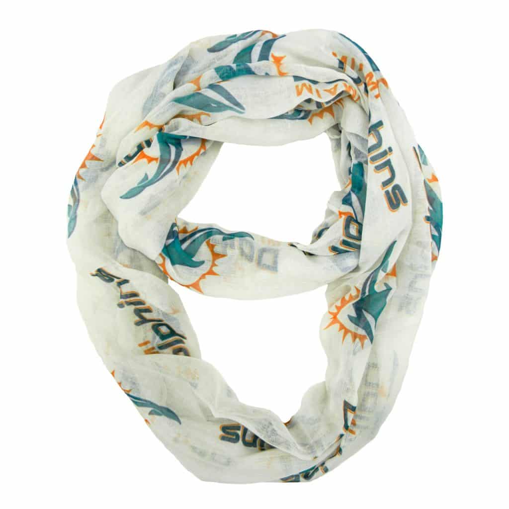 Miami Dolphins Infinity Scarf - Alternate - Detroit Game Gear