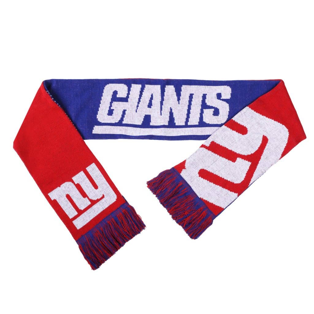 NY Giants Split Logo Reverse Scarf