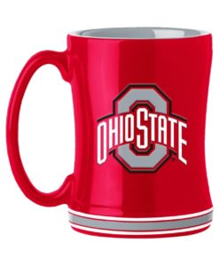 Ohio State Buckeyes 14oz Sculpted Coffee Mug