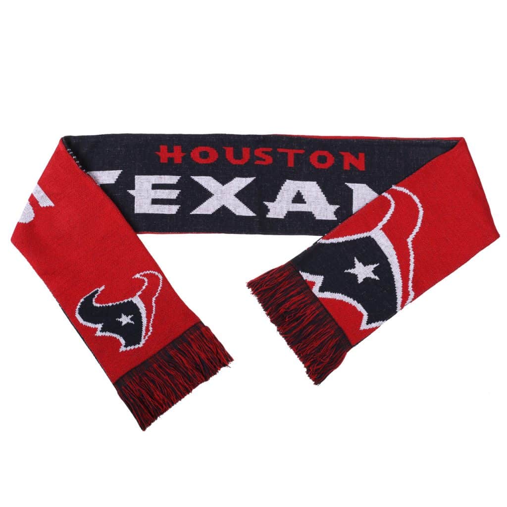 Houston Texans Split Logo Reverse Scarf