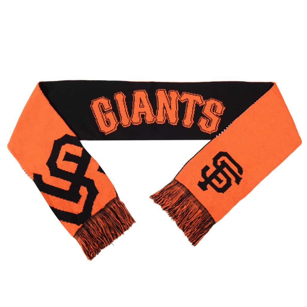 SF Giants Split Logo Reverse Scarf - 2015