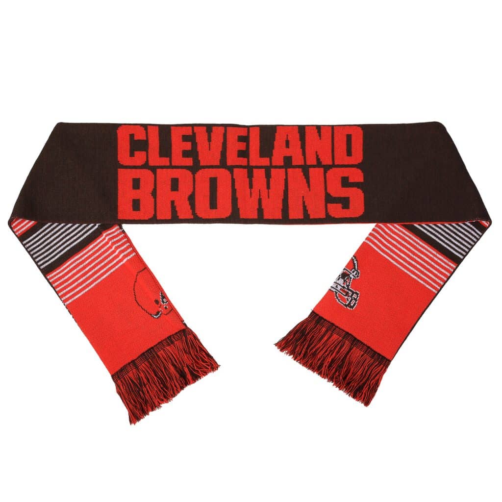 Browns Split Logo Reverse Scarf