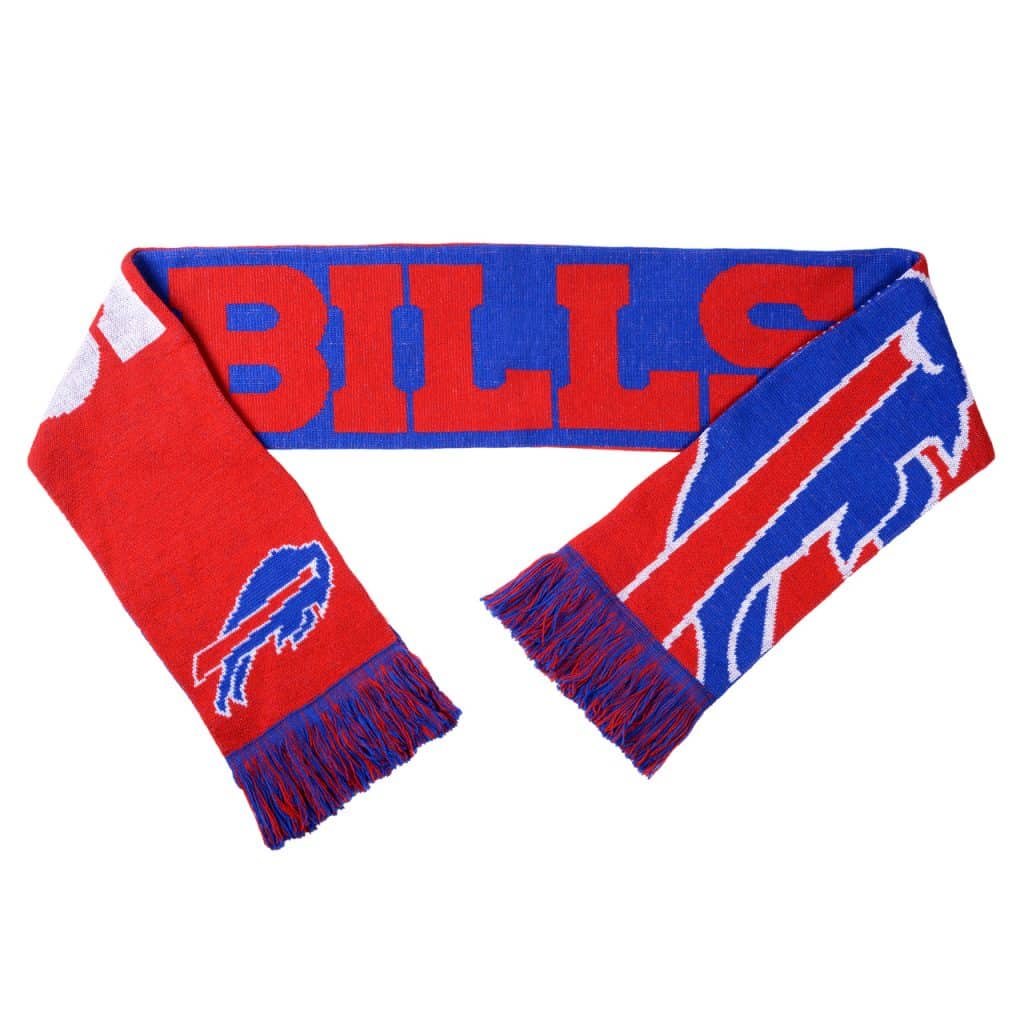 Buffalo Bills Split Logo Reverse Scarf - Detroit Game Gear