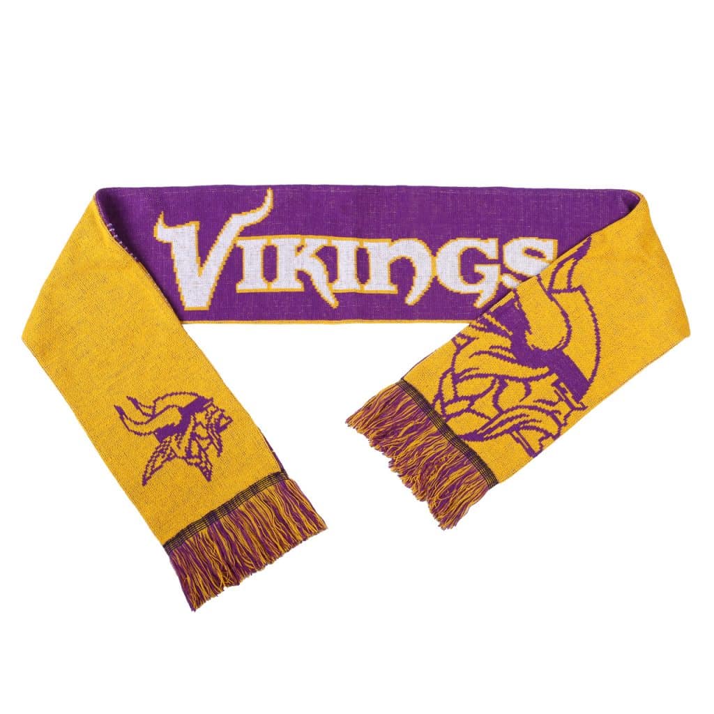 Vikings Split Logo Reverse Scarf
