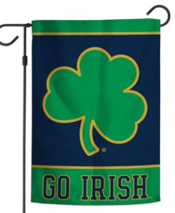 Notre Dame Fighting Irish 12" x 18" Garden Flag - Go Irish