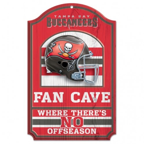 Tampa Bay Buccaneers 11x17 Wood Sign - Fan Cave