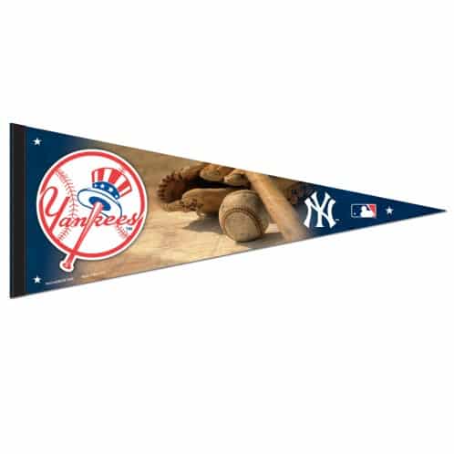 New York Yankees Ball and Glove Premium Pennant