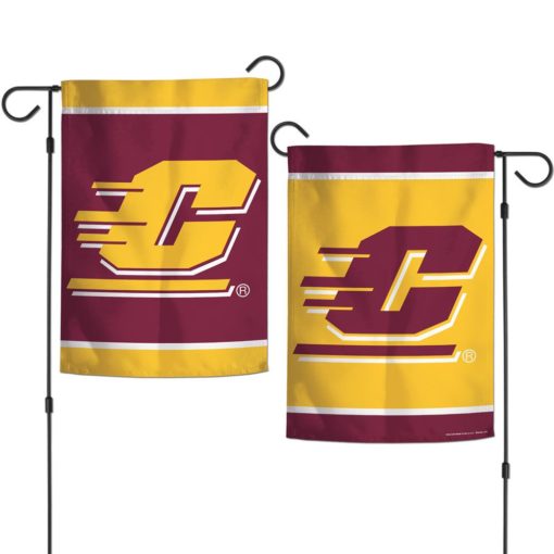 Central Michigan Chippewas 12.5" x 18" 2 Sided Garden Flag