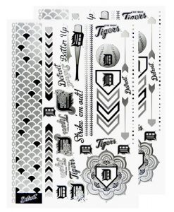 Detroit Tigers Temporary Tattoos