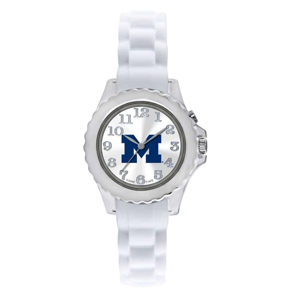 Michigan Wolverines Kids Quartz Analog Flash Watch Detroit Game Gear