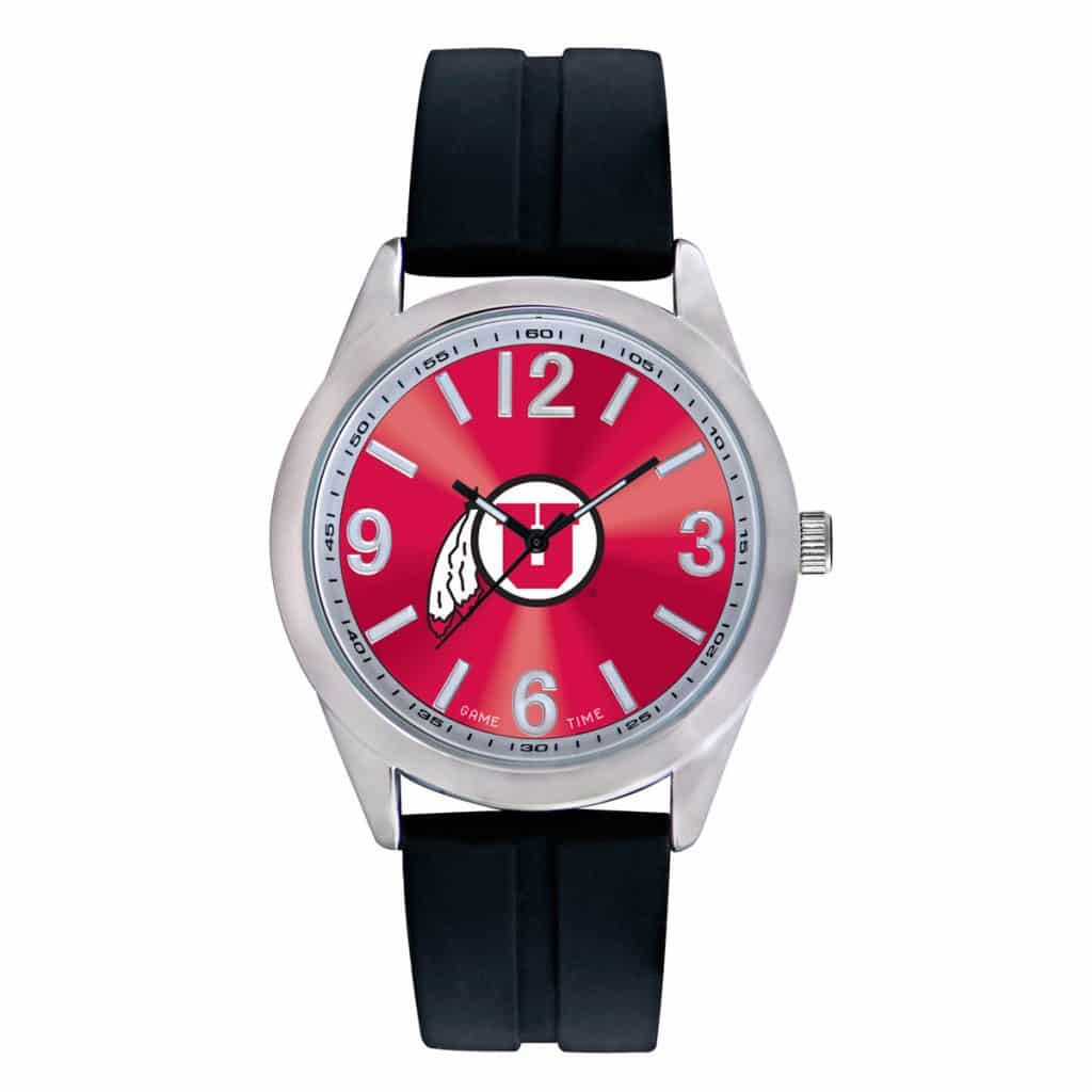 Utah Utes Mens Quartz Analog Varsity Watch Detroit Game Gear