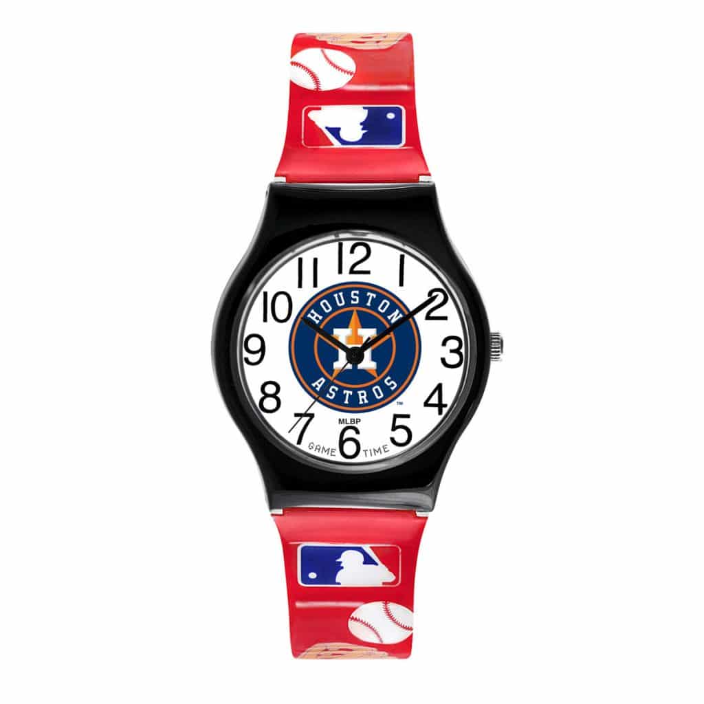 Houston Astros Kids Quartz Analog JV Watch Detroit Game Gear