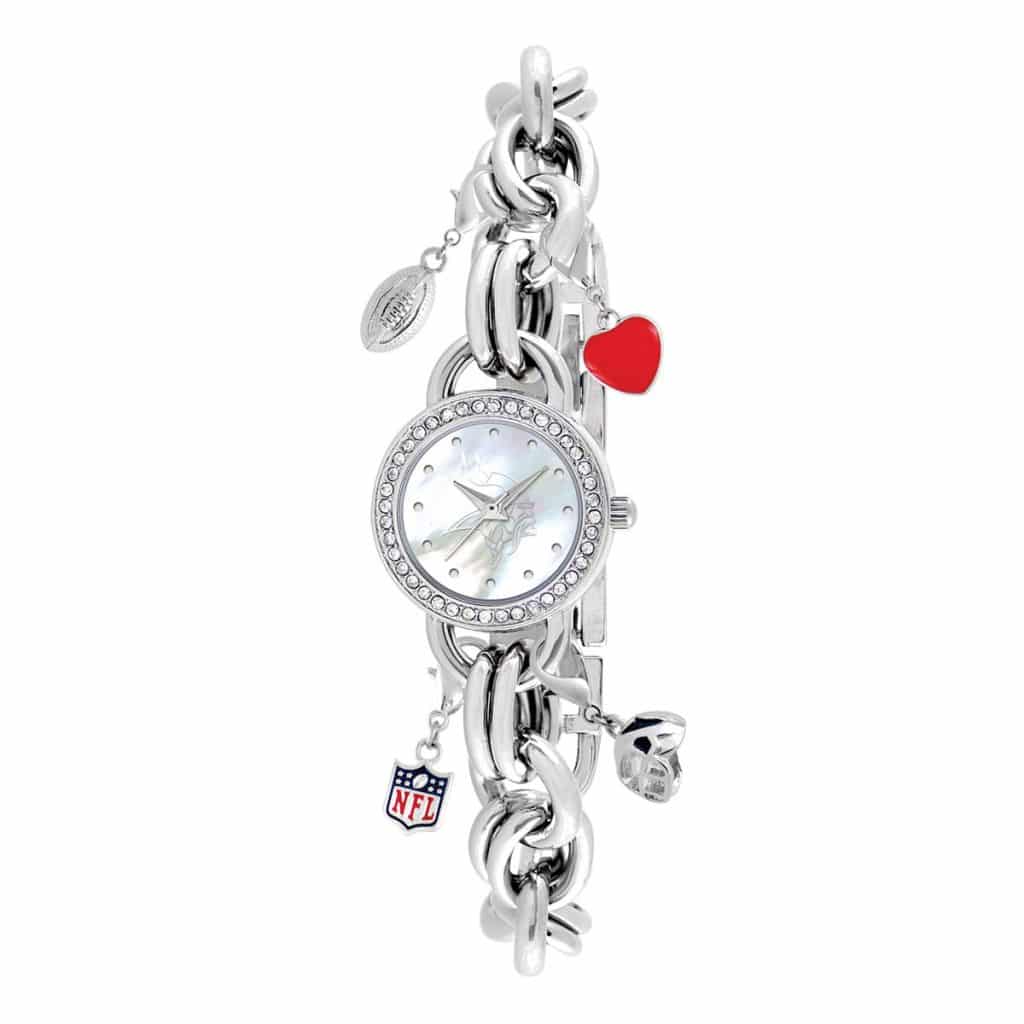 Minnesota Vikings Ladies Quartz Analog Charm Watch - Detroit  display picture 3