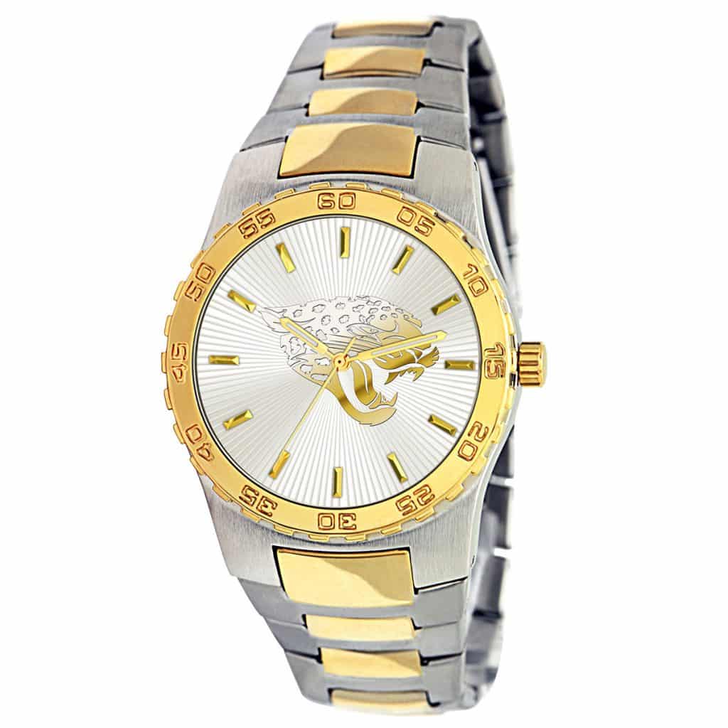 Jacksonville Jaguars Mens Quartz Analog Executive Watch Detroit Game Gear