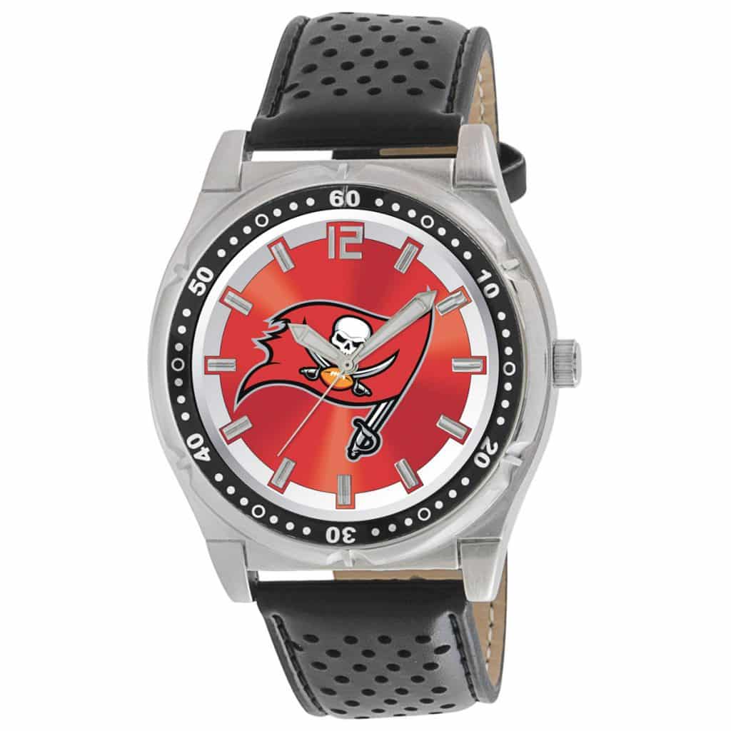 Tampa Bay Buccaneers Mens Quartz Analog Championship Watch - Detroit Game Gear