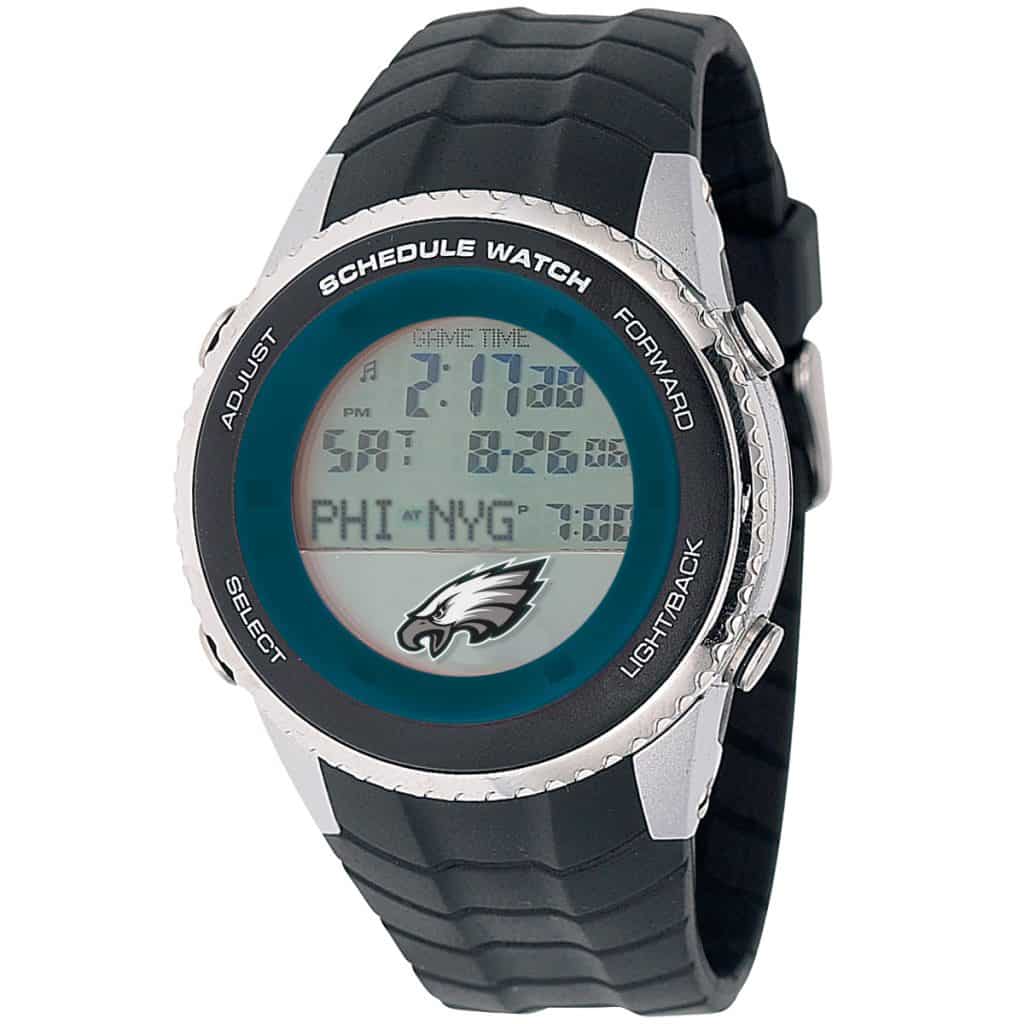 Philadelphia Eagles Mens LCD Schedule Watch Detroit Game Gear