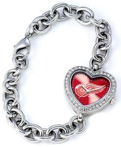 Detroit Red Wings Ladies Heart Watch