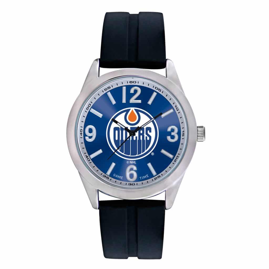 Edmonton Oilers Mens Quartz Analog Varsity Watch Detroit Game Gear