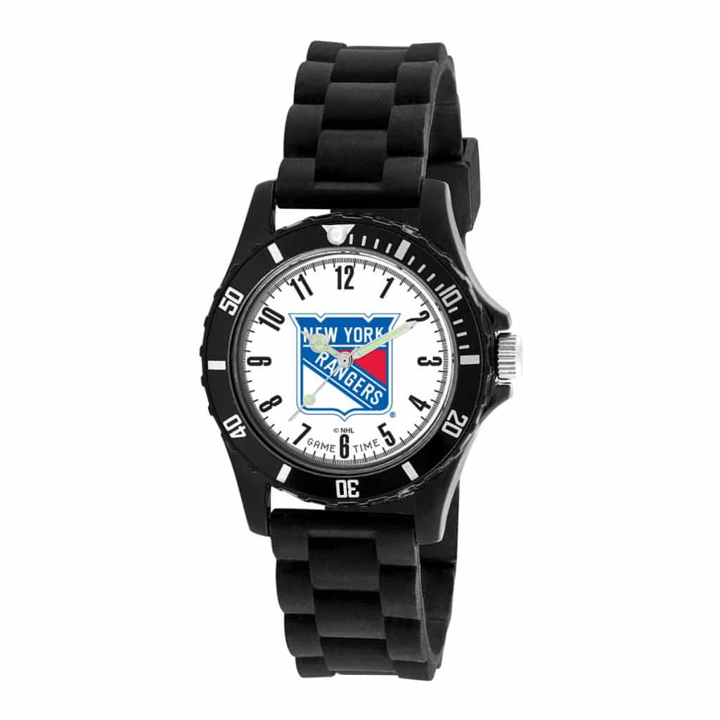New York Rangers Mens Quartz Analog Wildcat Watch - Detroit Game Gear