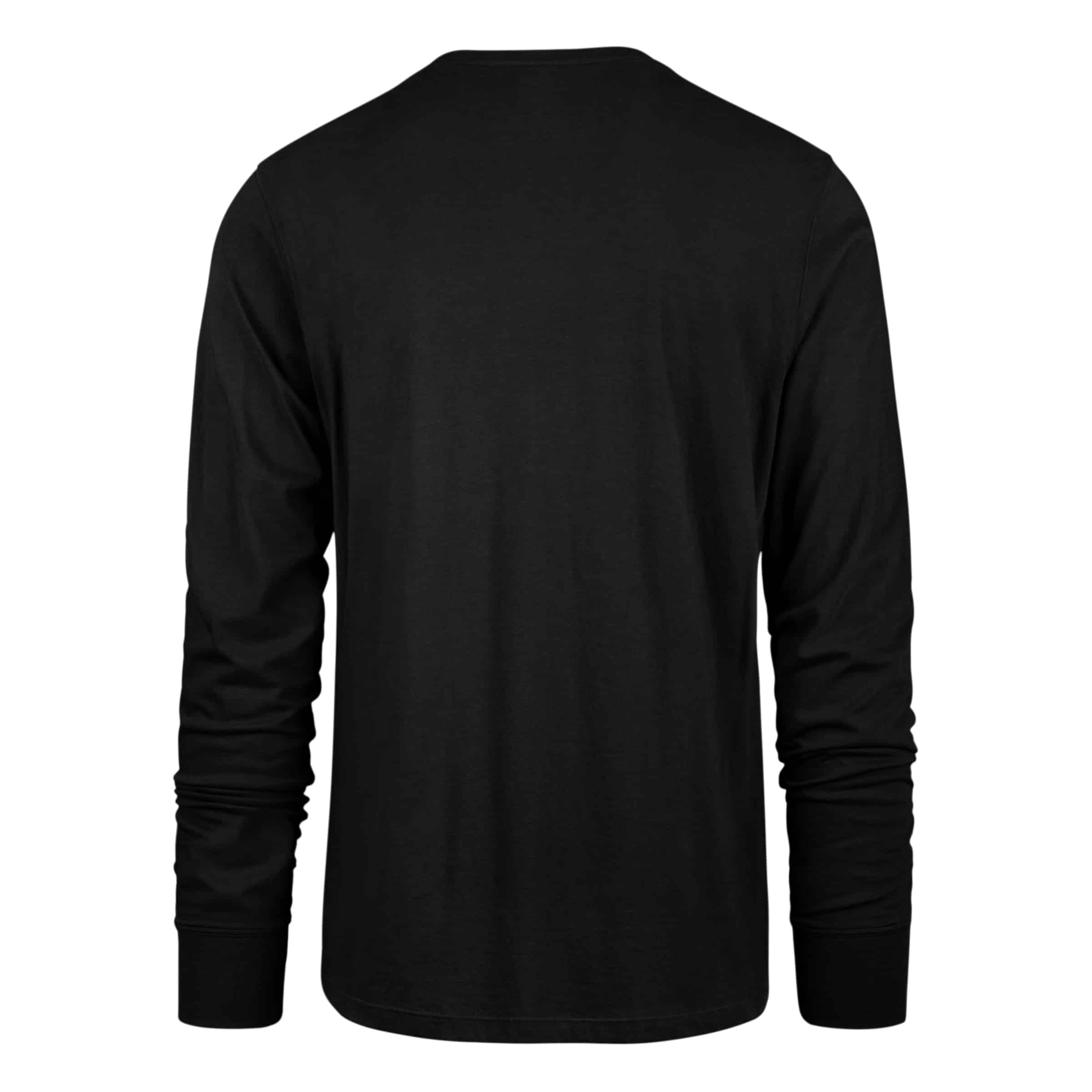 Detroit Lions Men's 47 Brand Black Shadow Long Sleeve T-Shirt - Detroit ...