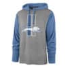 Detroit Lions Men's 47 Brand Vintage Slate Gray Pullover Hoodie