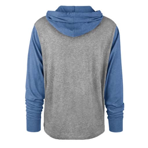 Detroit Lions Men's 47 Brand Vintage Slate Gray Pullover Hoodie - Image 2